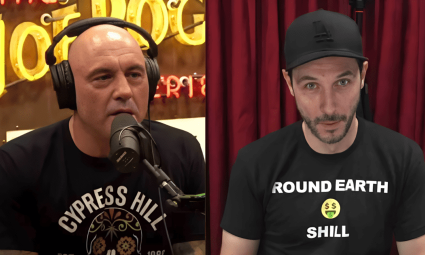 Joe Rogan and Young Jamies